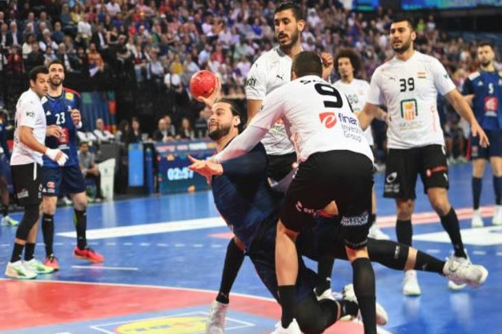 منتخب مصر لكرة اليد ضد فرنسا
